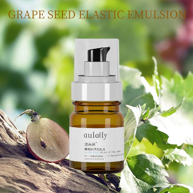 Vitamin C Grape Seed Elastic Lotion Effective Antioxidant Improves Loose Skin Fine Lines Firming Facial