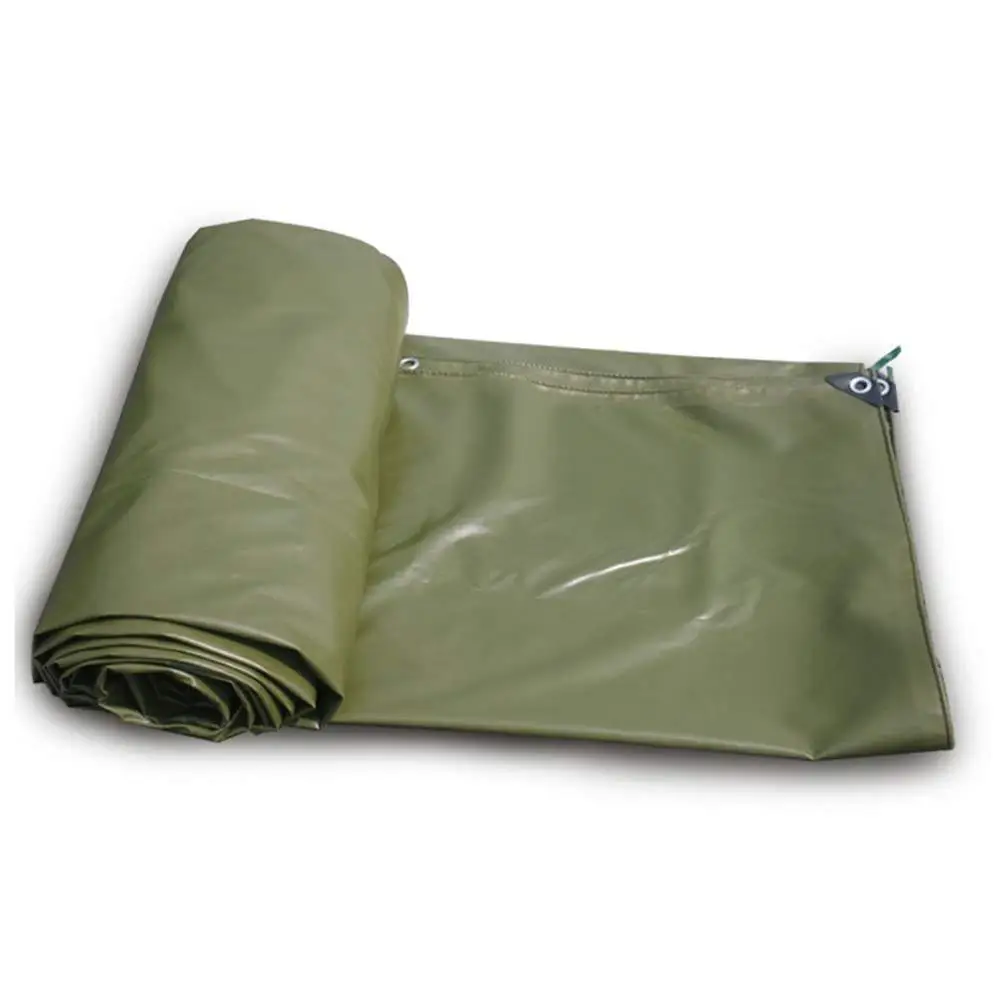 Canvas Tarps Hillman Tarp for Cover Green Truck Canvas Pvc Coated Polyester Other Fabric Herringbone Woven 20 * 20 1000d * 1000d