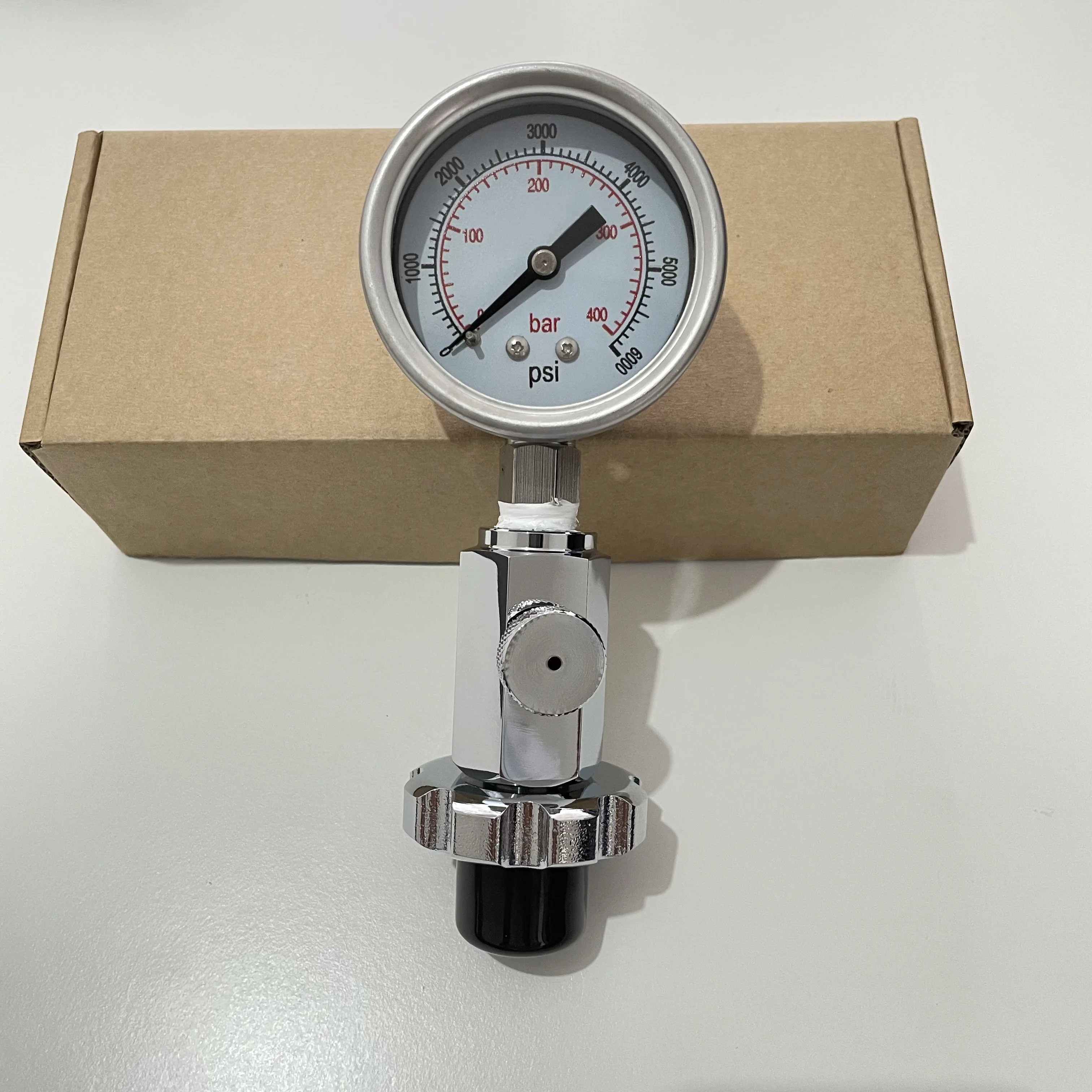 Dive Pressure Gauge Checker Tester for Scuba Diving for DIN Valve