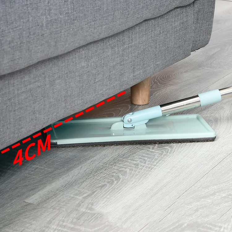 2022 Magic Mop Free Hand Washing Flat Mop Floor Squeeze Magic Rotary Mop With Telescopic Rod Bucket Set