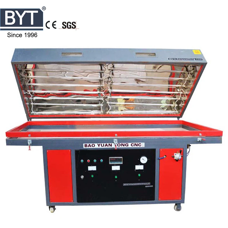 3D вакуумный пресс BYTCNC для ламинирования деревянных дверей, покрытий ПВХ