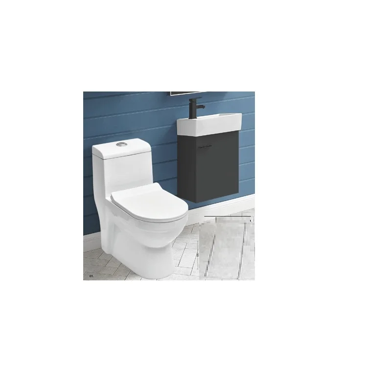 Factory Direct Sales Ceramic Water Closet Wc Toilet Bowl Wall Hung Basin Cheap Modern Toilet Set for Export Sale