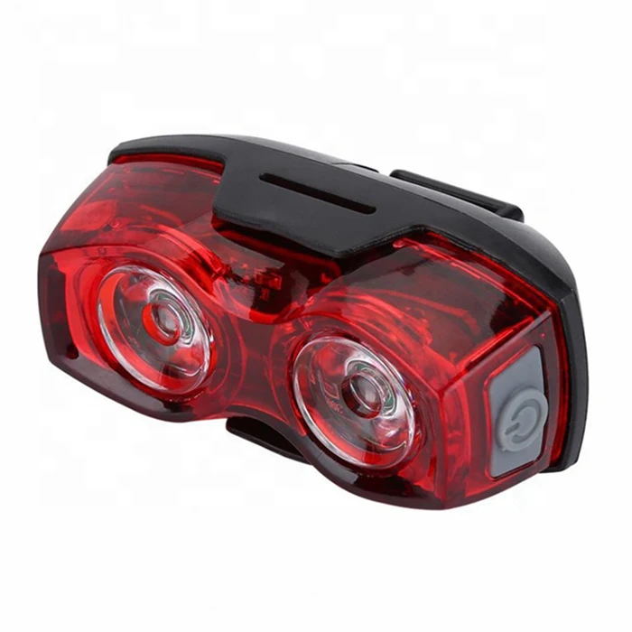 Bicycle Light 2 LED Bright Tail Lights Mountain MTB Road Mountain Bike Red Warning Taillight Cycling Back Rear Cycle Accessories