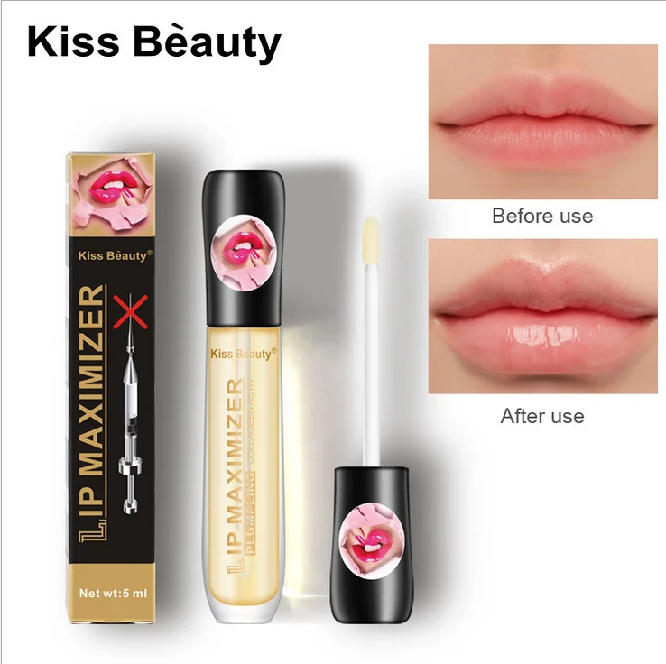 Plumper Lip Gloss Long Lasting Big Lip Plump Moisturizer Volume Full Sexy Lipgloss Fade Lips Lines