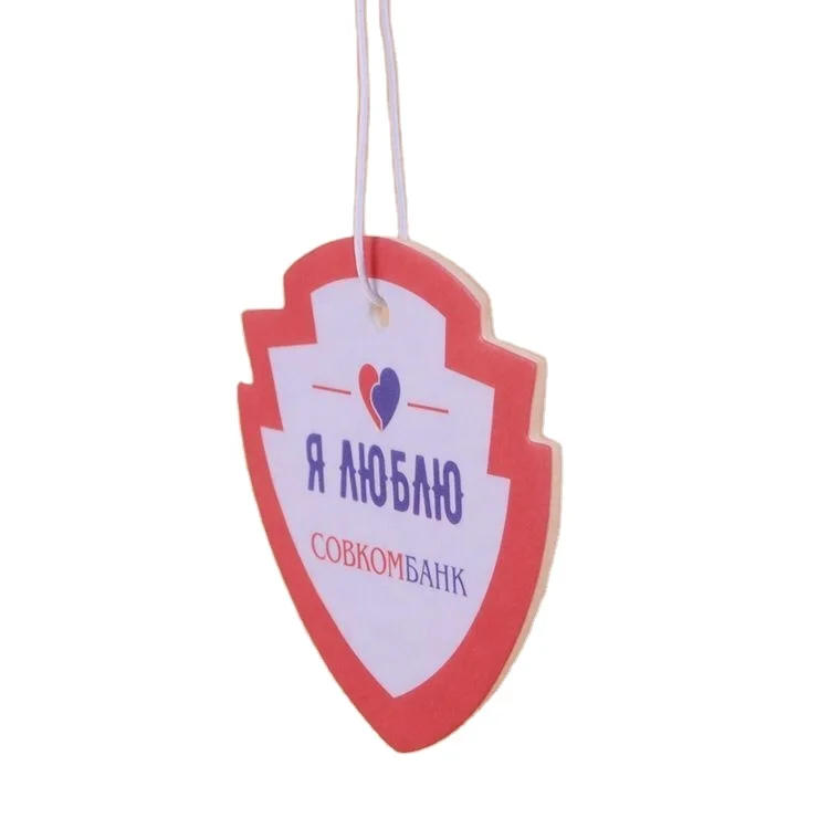 Made In China good scent air fresheners hanging car air freshener scented paper air freshener with competitive price