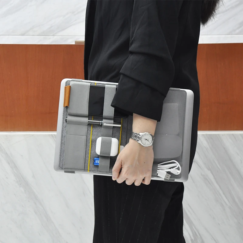 New Arrive Portable Wireless Storage Desktop Organizer Sleeve Desk Storage Organizer for charger holder and cable box organizer