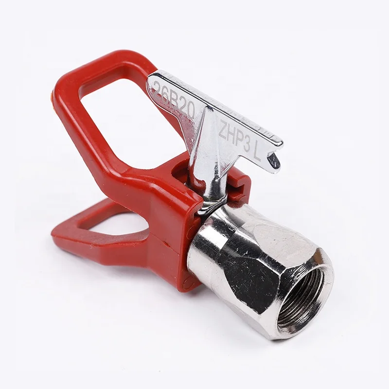 newest wear-resistant pneumatic alloy paint spray nozzle column rotation tip