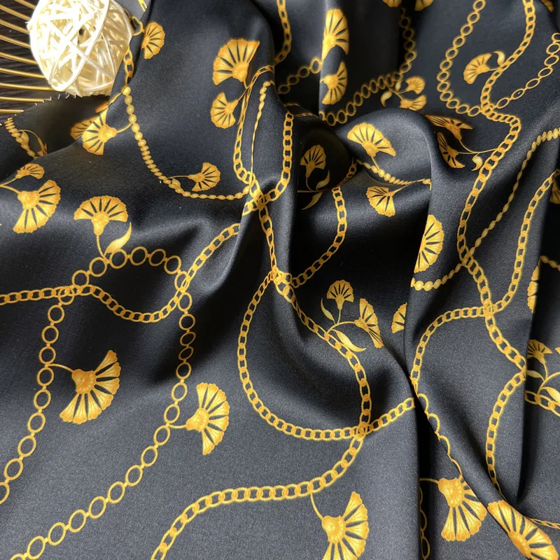 Fabrics Wholesale Breathable Stretchy Poly Satin Material Fabric By The Meter