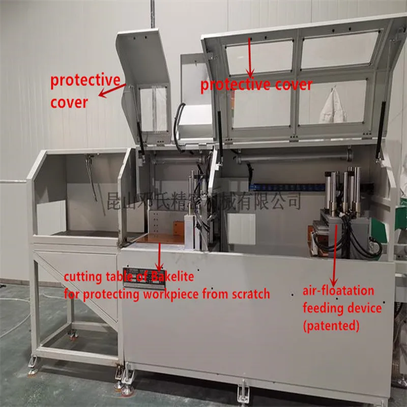 CNC Aluminium Saw Cutting Machine With High Cutting Precision 0.1mm