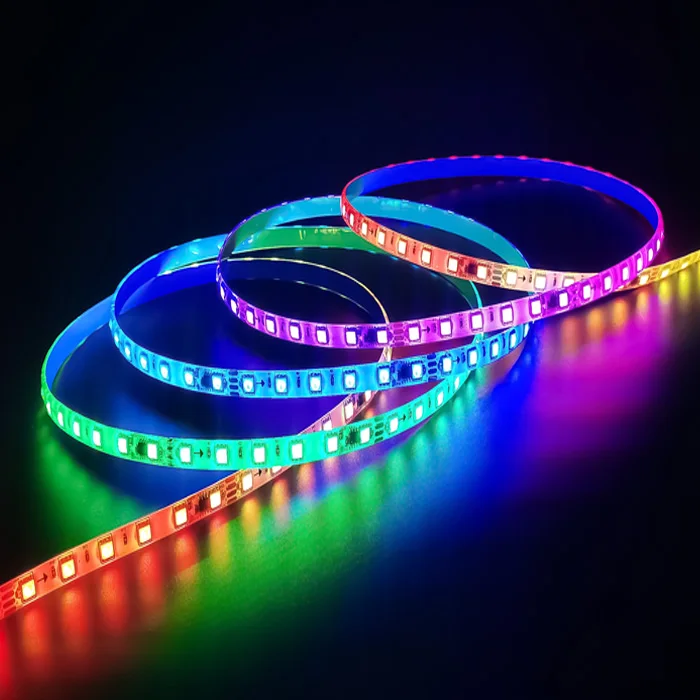 Super Bright Christmas Decoration Cafe Lighting Led Strip Intelligent Control Waterproof SMD5050 Led Strip Light