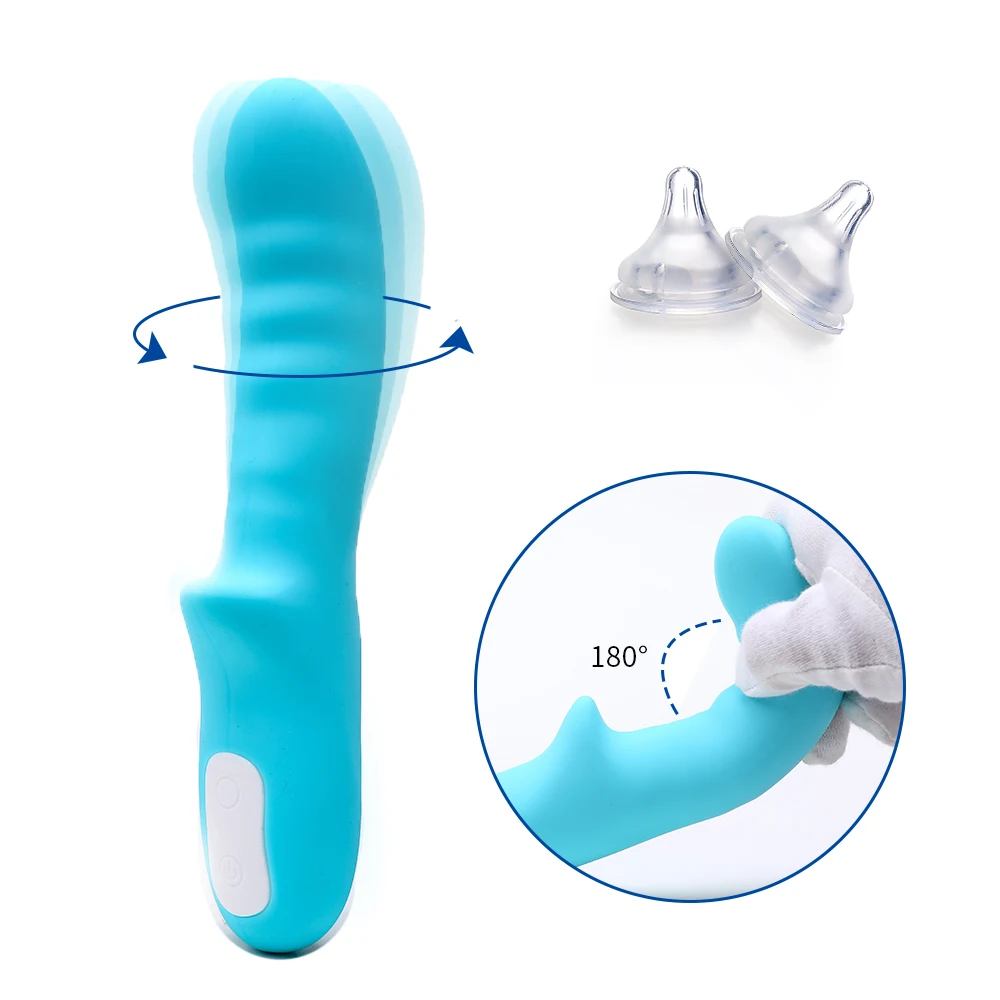 Best selling silicone 360 degree rotating rabbit vibrator of sex toys