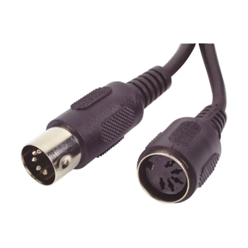 Mini Din 5Pin 6Pin 7 8 9Pin Male to Male Cable din-5pin M/M Midi Power Extension Cable Mini Audio Cables