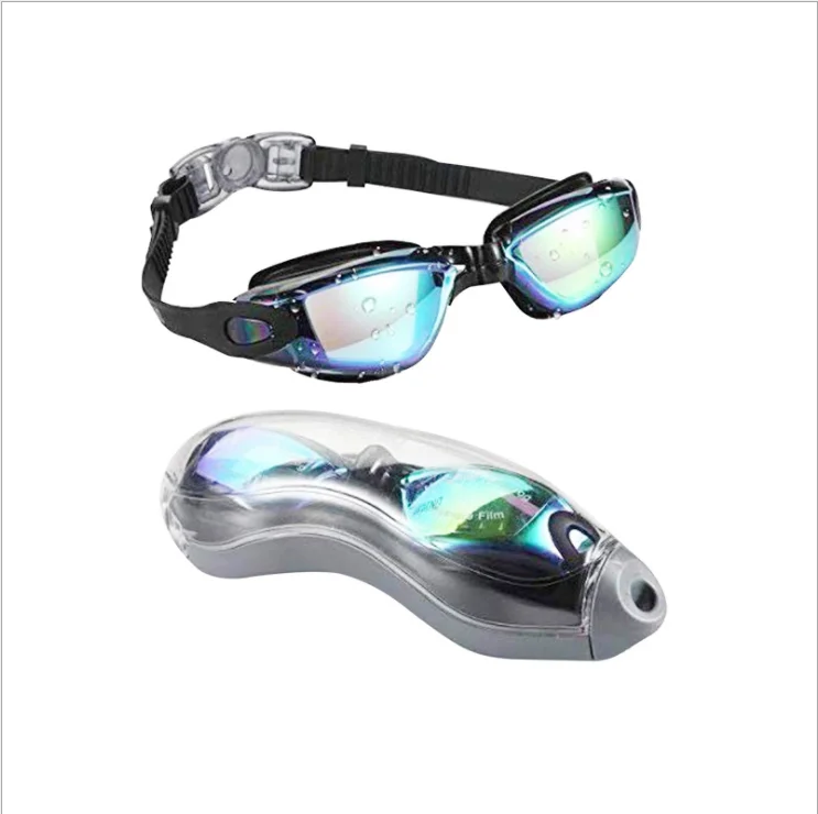 No Leaking Anti Fog UV protection Swim Goggles silicone frames waterproof adult swimming