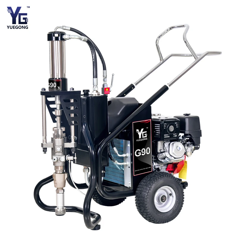 Professional Hydraulic Gas/Electric/Diesel High Pressure Airless Spray Machine For High Viscosity Epoxy Silicone Sprayer