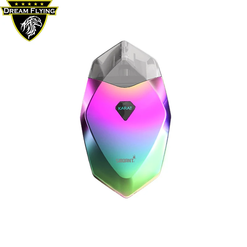 Новинка 2019, трендовый стартовый набор вейпа Smoant K pod со встроенным аккумулятором на 370 мАч, обеспечивает длительное время вейпинга