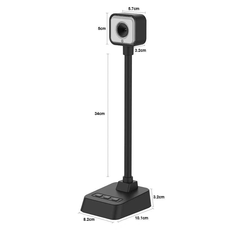 FUVISION 8-Megapixel Auto-Focus Visual Presenter USB Camera for Classroom