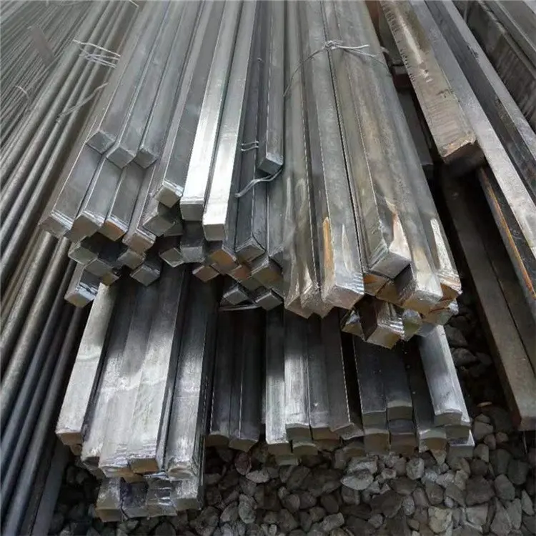 Good Quality Hardened 12L14 Cold Drawn Square Steel Bar Galvanized Square Bar