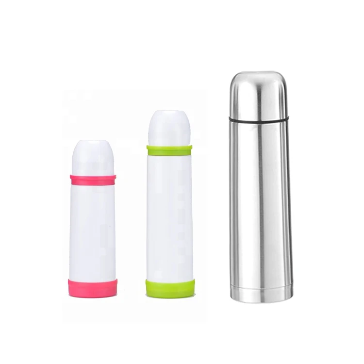 Deluxe double wall vacuum flask & thermoses insulated stainless steel water bottles with custom logo