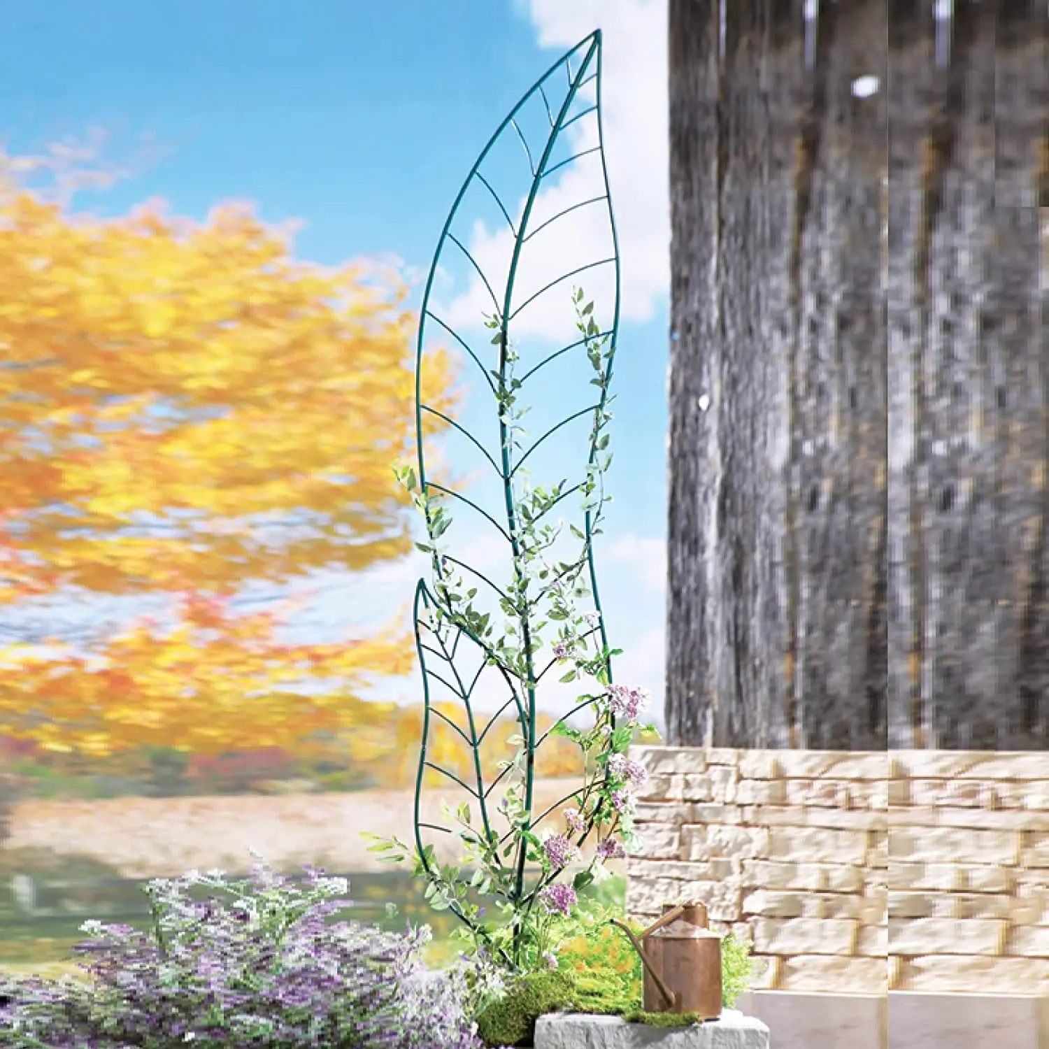 Zhongpin top seller Metal  Garden Trellis  Plant Climbing Iron Garden Patio Fence Potted Vines Flowers  support stake Trellis