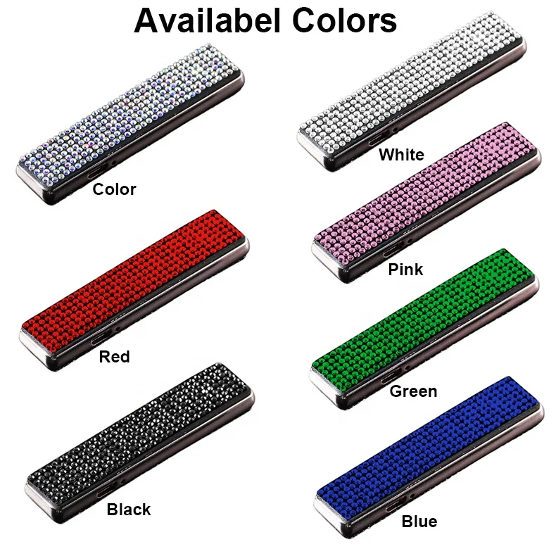 Перезаряжаемый нагревательный провод для сигарет Encendedors электронная Роскошная ветрозащитная USB-зажигалка со стразами