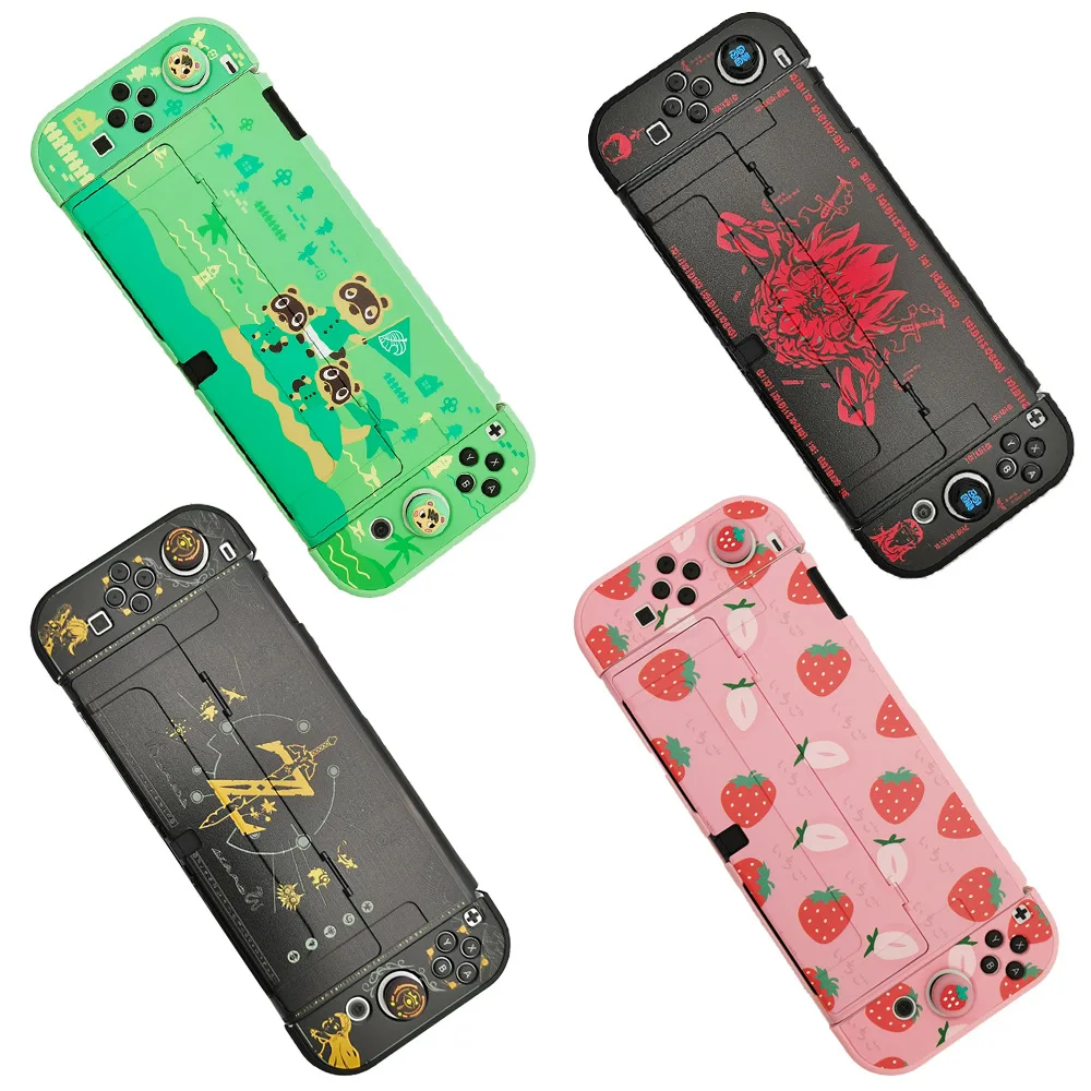 Hot Selling Switch OLED Host Protective Case NS Switch Color Case Oil-Filled Skin-Friendly Touch Protective Case