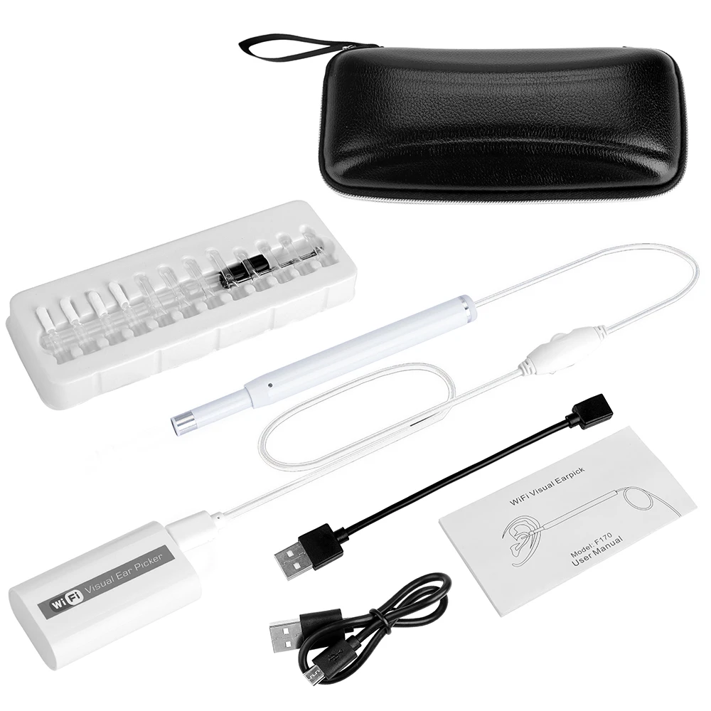 Portable use ear endoscope camera to experience technology products and solve your life troubles