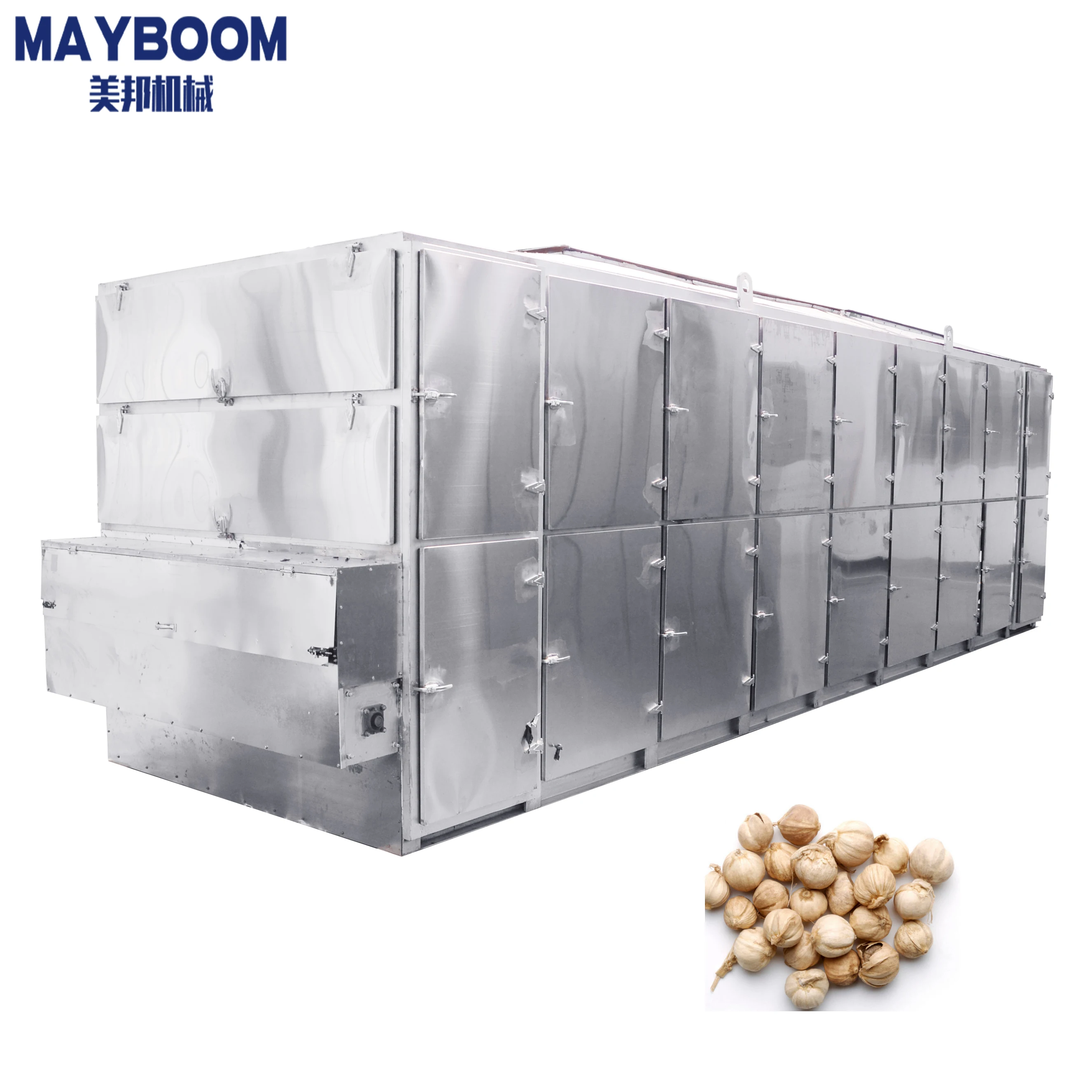 Industry hot air cardamom conveyor dryer cardamom drying machine