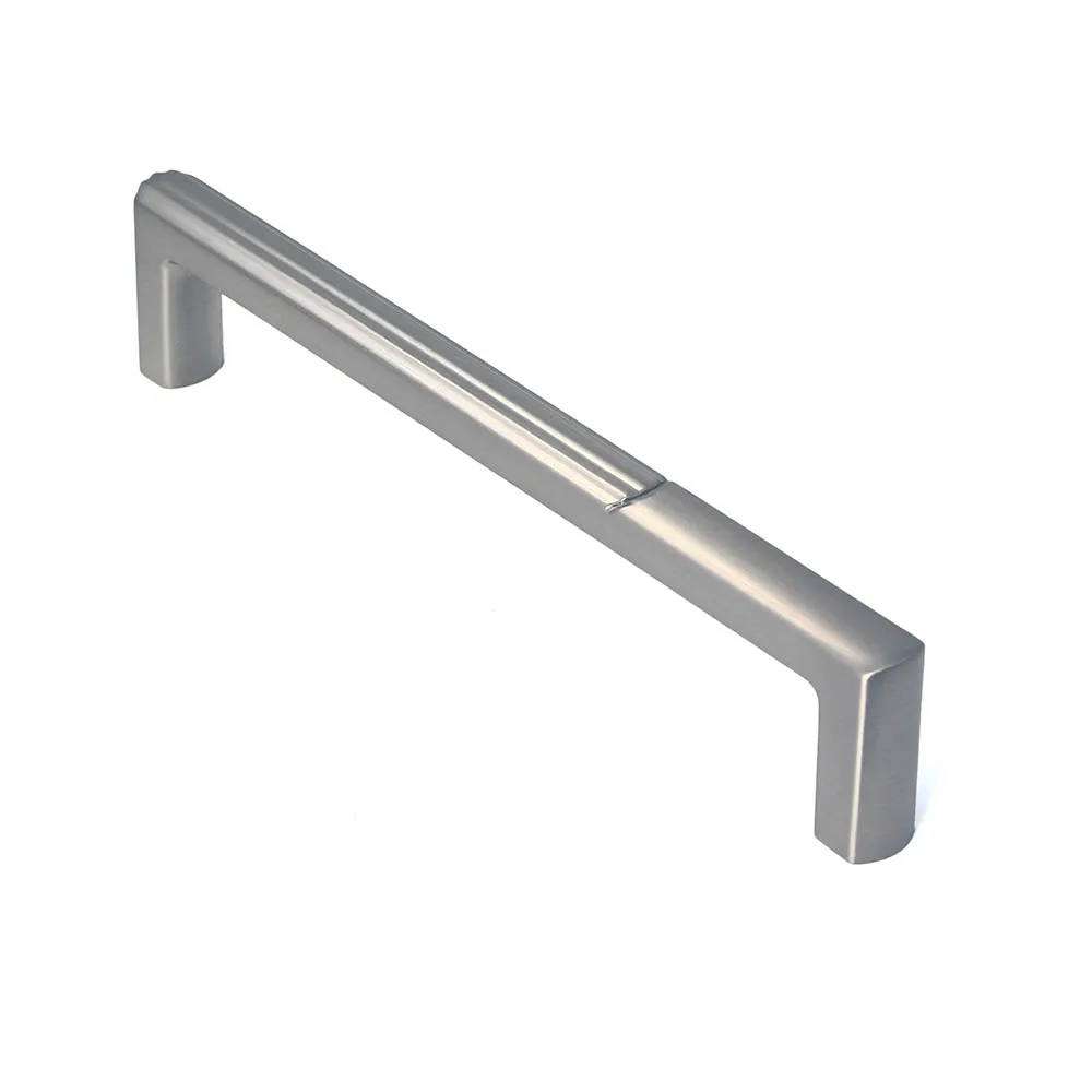 Factory direct selling solid metal furniture hardware accessories American black silver drawer cabinet door wardrobe handle