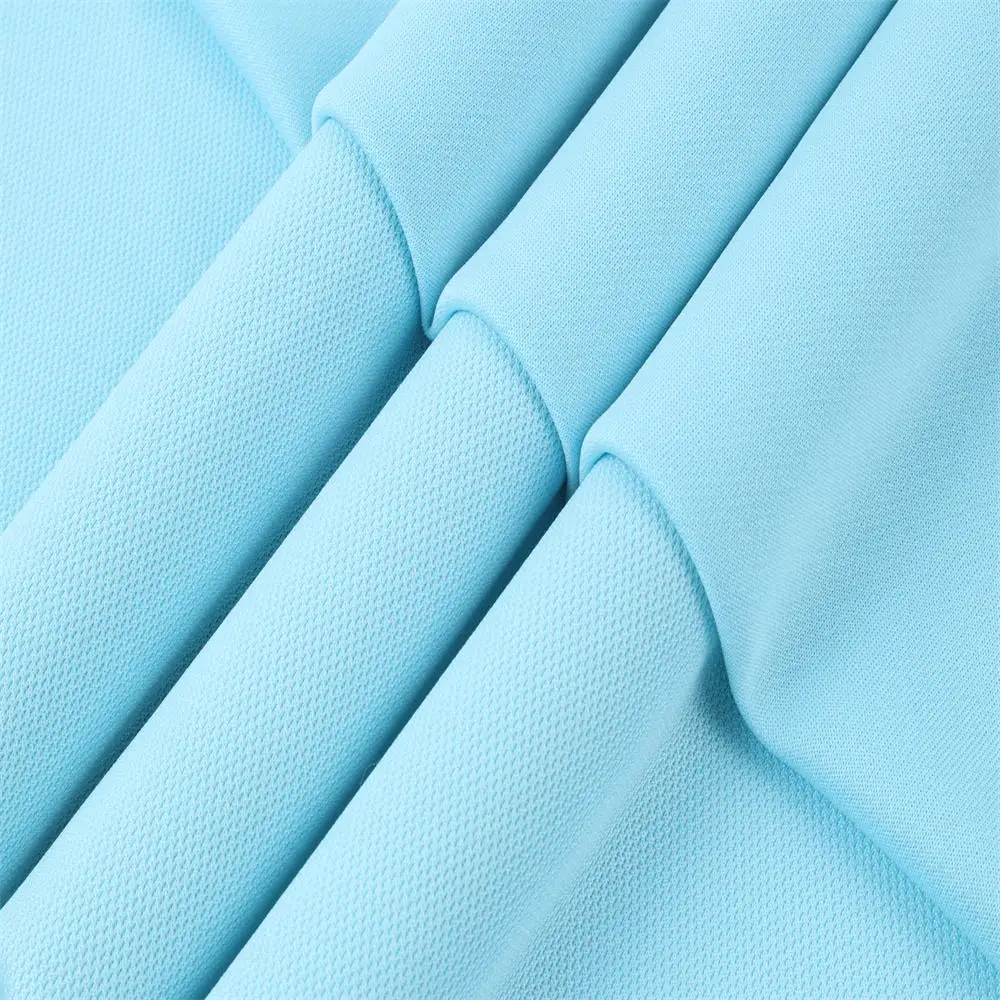 Moisture Wicking Nylon Spandex Stretch Polyamide Athletic Homecomb Jersey Tshirts Sportswear Dry Fit Mesh Activewear Fabric