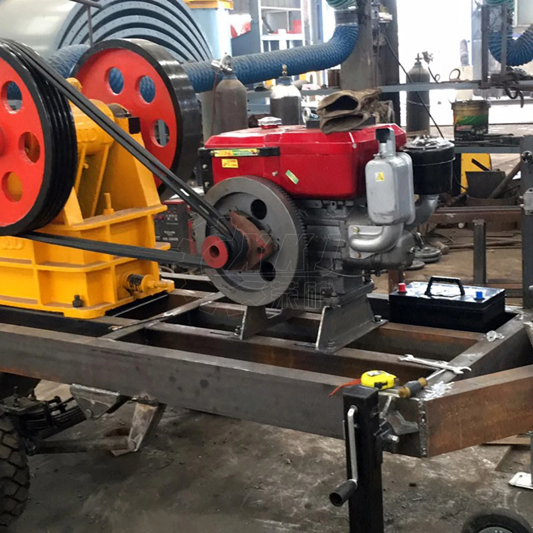 Portable mining Primary Rock Jaw Crusher Unit Stone Small Portable Mini Jaw Crusher price for sale