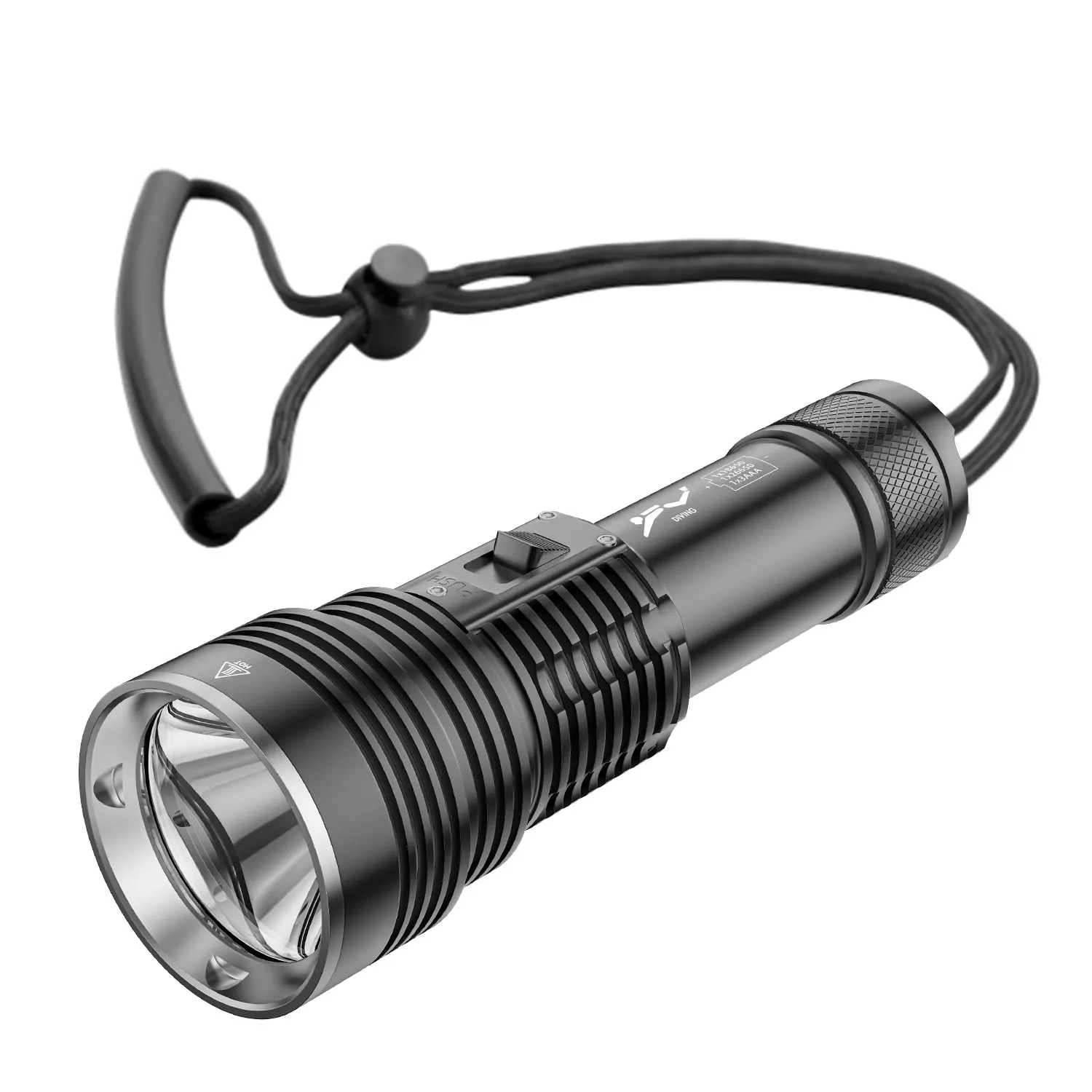 IPX8 BT90 LED White Light 2300 Lumens Diving Flashlight 26650 Torch Underwater 50M 4modes torch spearfishing led diving lamp