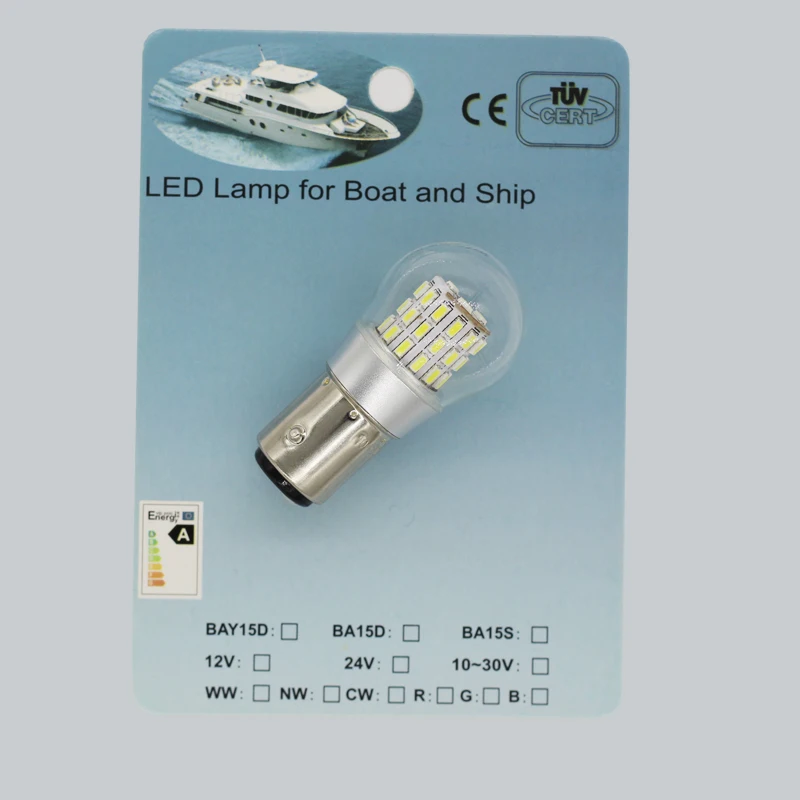 Marine Accessory S25 10-30V 12V 24V OK BA15d BAY15d B15 BA15s LED Navigation Signal Lamp Light Bulb CE