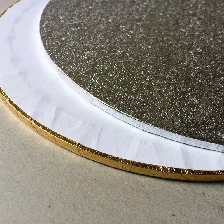 Wholesale Custom MDF Round Cake boards Birthday Wedding Cake Board