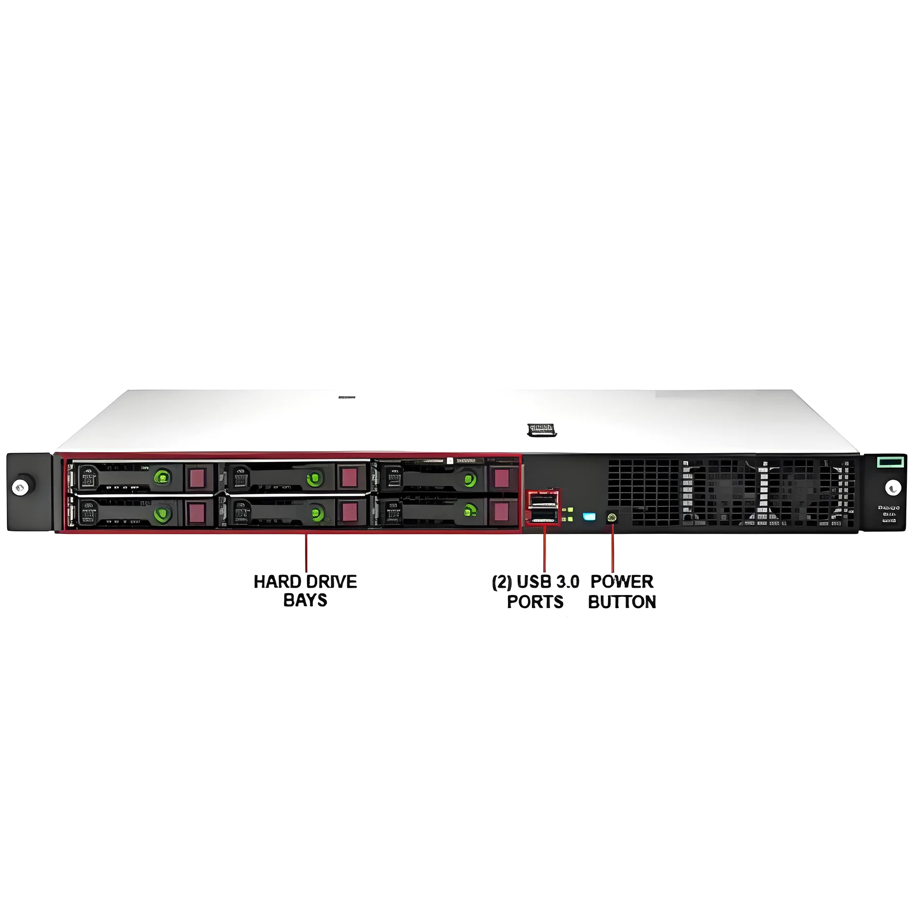 High Performance Hpe Proliant DL20 Gen10 Plus Computer Hardware Rack Mount Server in Stock