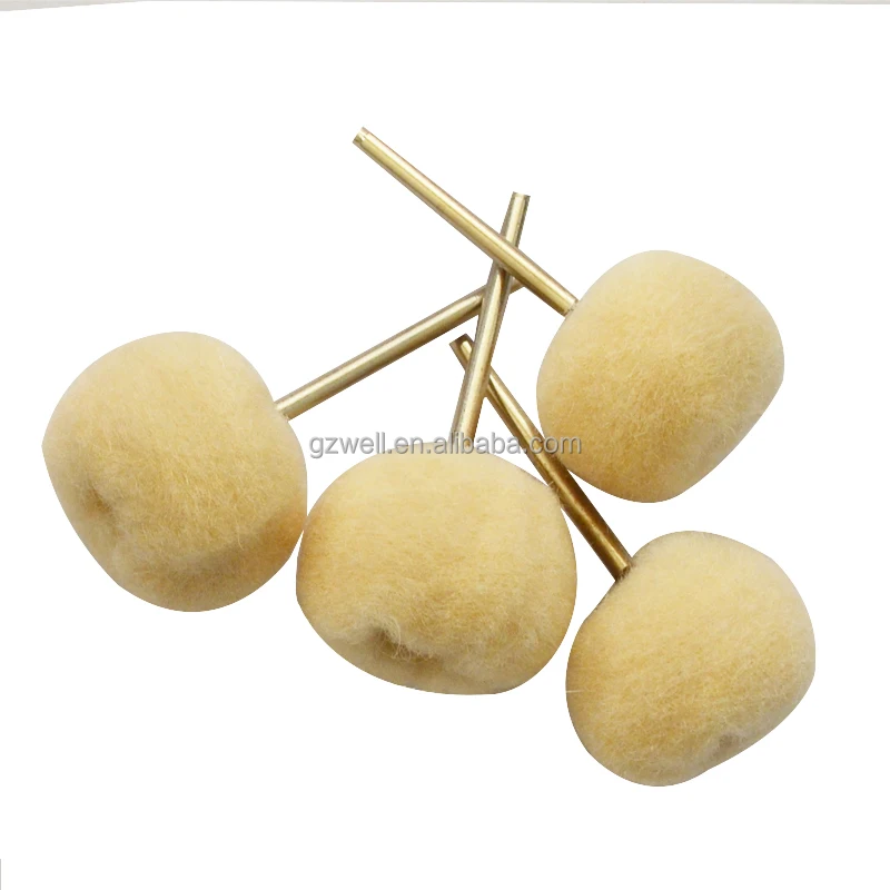 Polishing wheel Polishing head jade carving jade carving olive stone carving polishing and cleaning wool brush