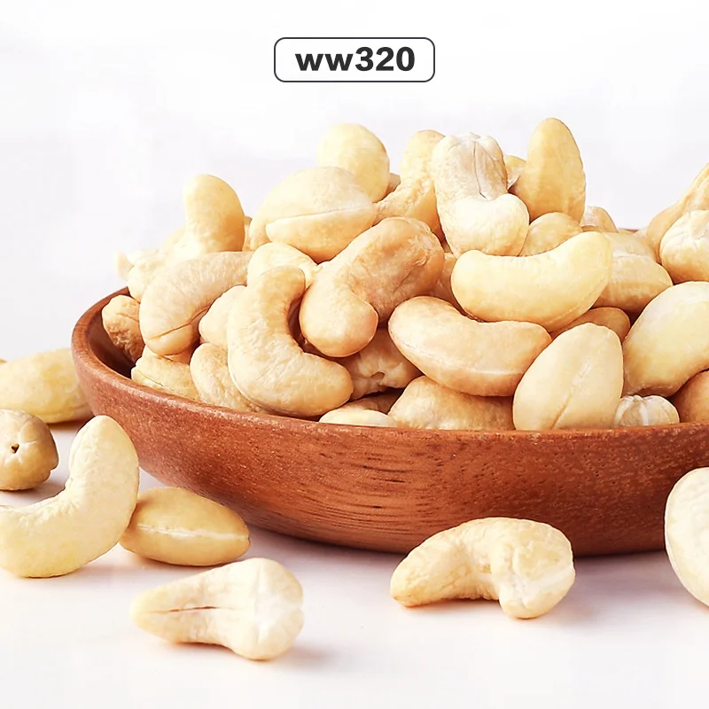 2022 Hot Sale Cashew Nuts Original Health Food Snack Raw Cashew Nuts Cashew Nuts W320 W240 Chinese