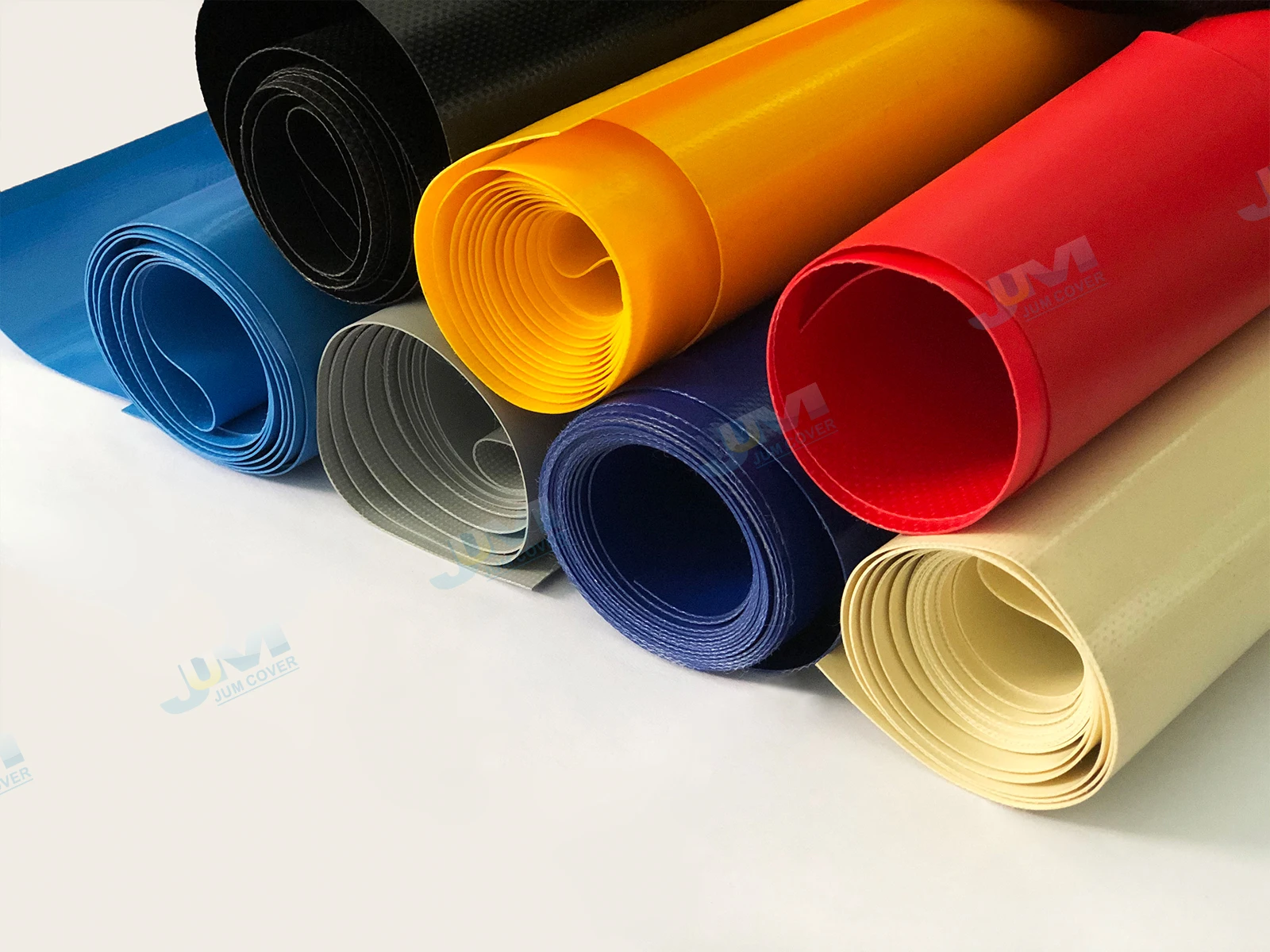 900gsm side curtain material pvc knife coated tarpaulin fabric