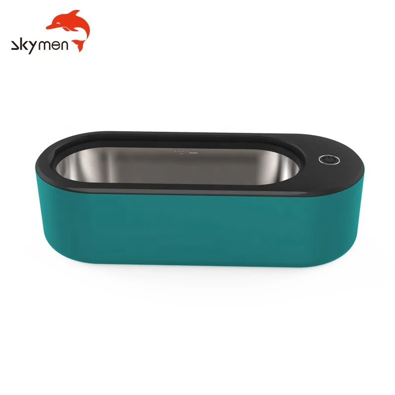 Skymen JP-912 portable mini home plastic ultrasonic cleaner jewelry dental ultrasonic eyeglass cleaner