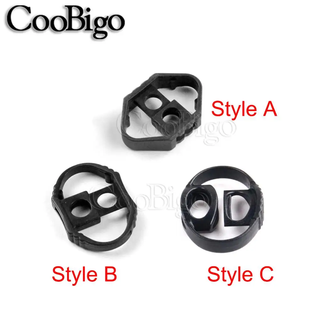 Пластиковый шнур слайдер шнурок зажим шнур замок конец симметричный стопор для шнурка рюкзак ремешок сумки DIY аксессуары