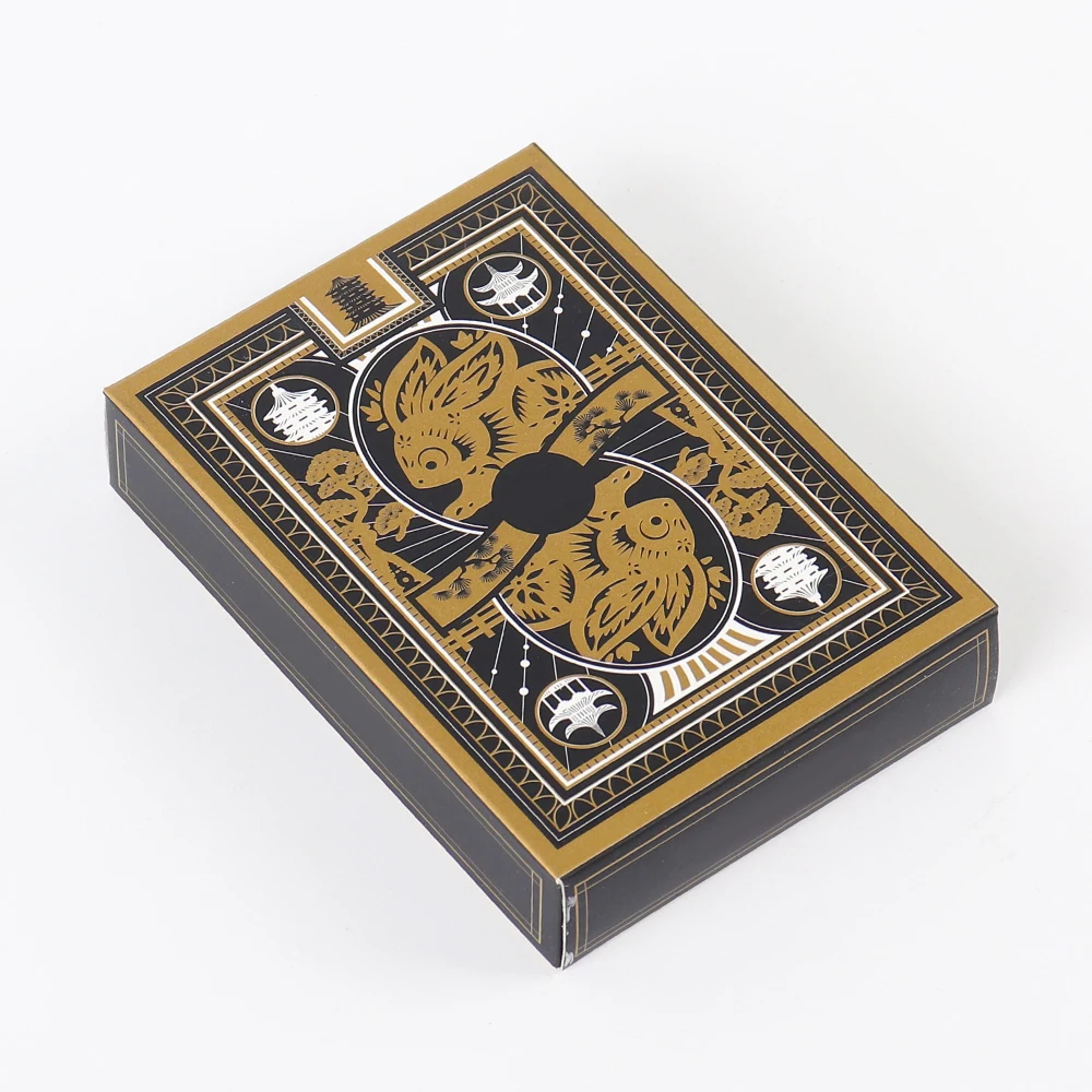 Custom Logo Gold Foil Playing Cards Poker Cards