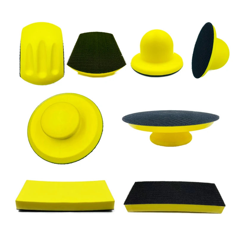 Factory wholesale All Sizes Hand Sanding Block Back-up Sanding Pads Foam Hand Sanding Block For Polishing
