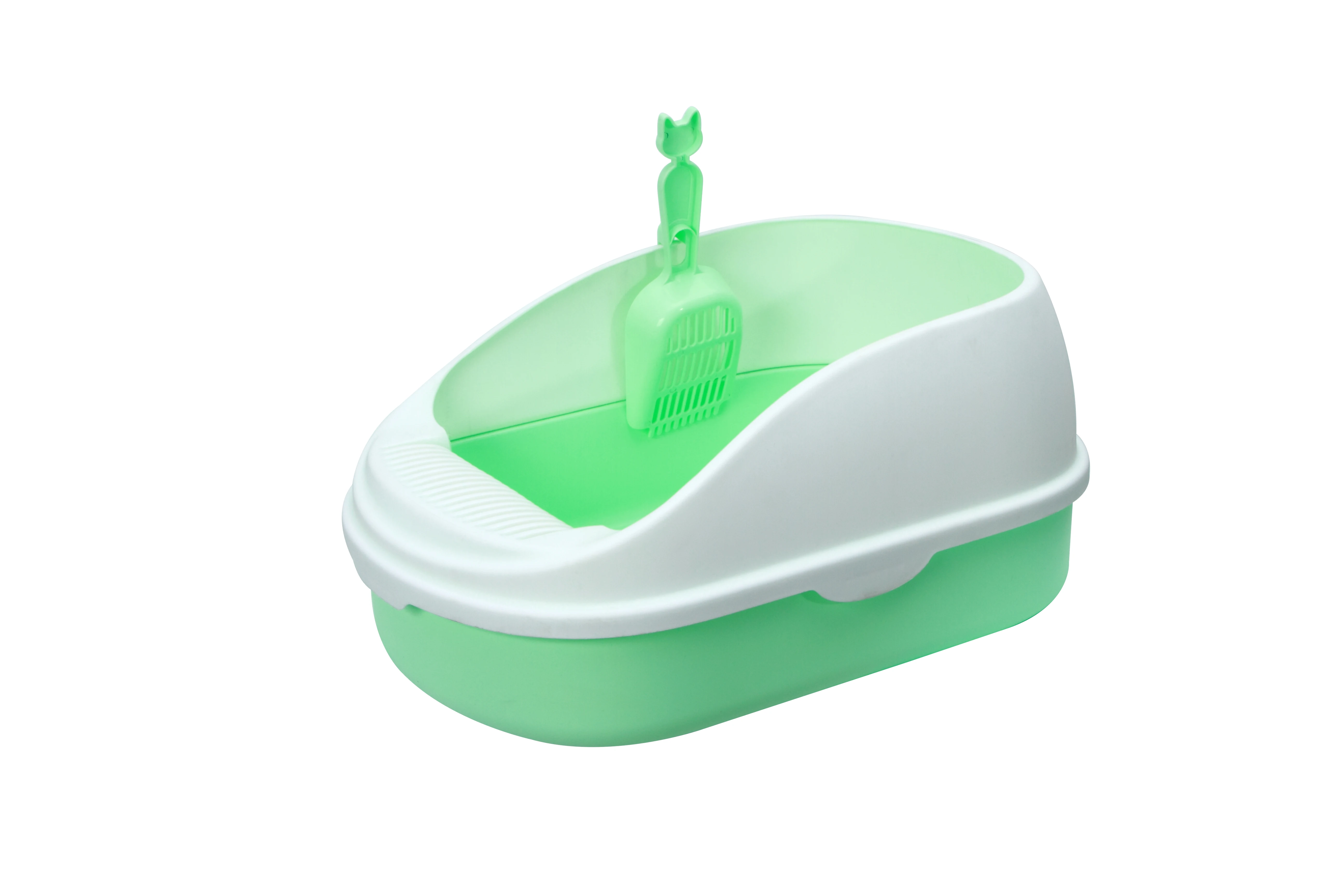 Pet Products Pet Cleaning Supplies Cat Products Cat Litter Box Cat Toilet Large Small Purple Pink Green Blue Coffee
