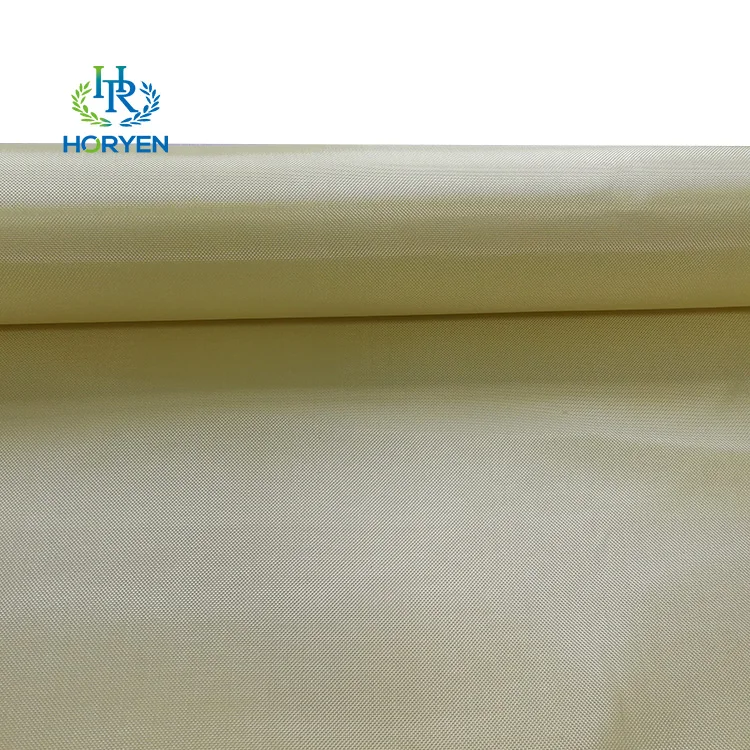 Aramid ballistic plate fabric material 180gsm woven aramid fiber fabric