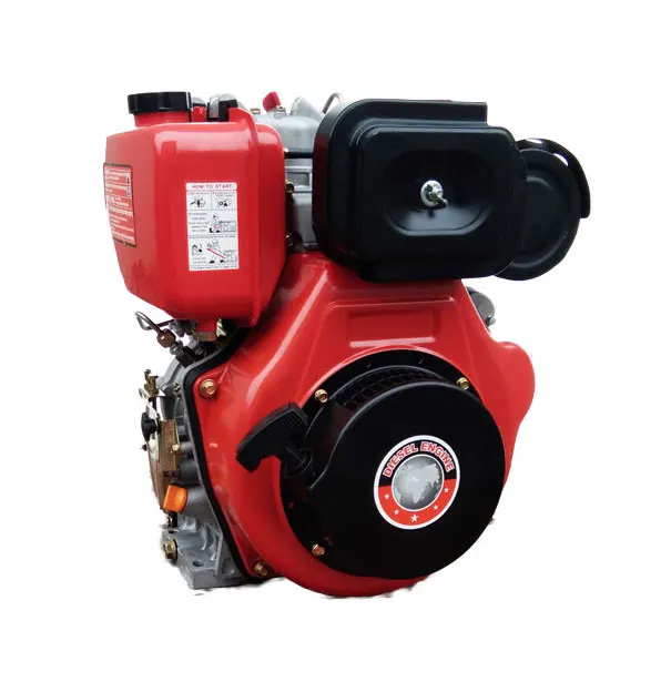 2022 New arrival red fuel efficient 12HP 499cc displacement marine diesel engine 192F for pump