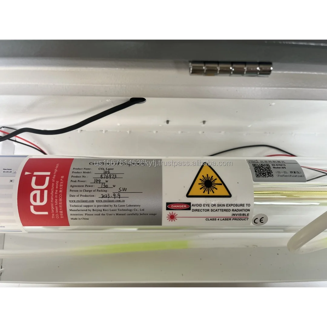 Desktop Laser Engraving Machine 9060 1390 1610 with Ruida Control CW5200 Chiller 550W Fan Leadshine Motor Driver Waste Box