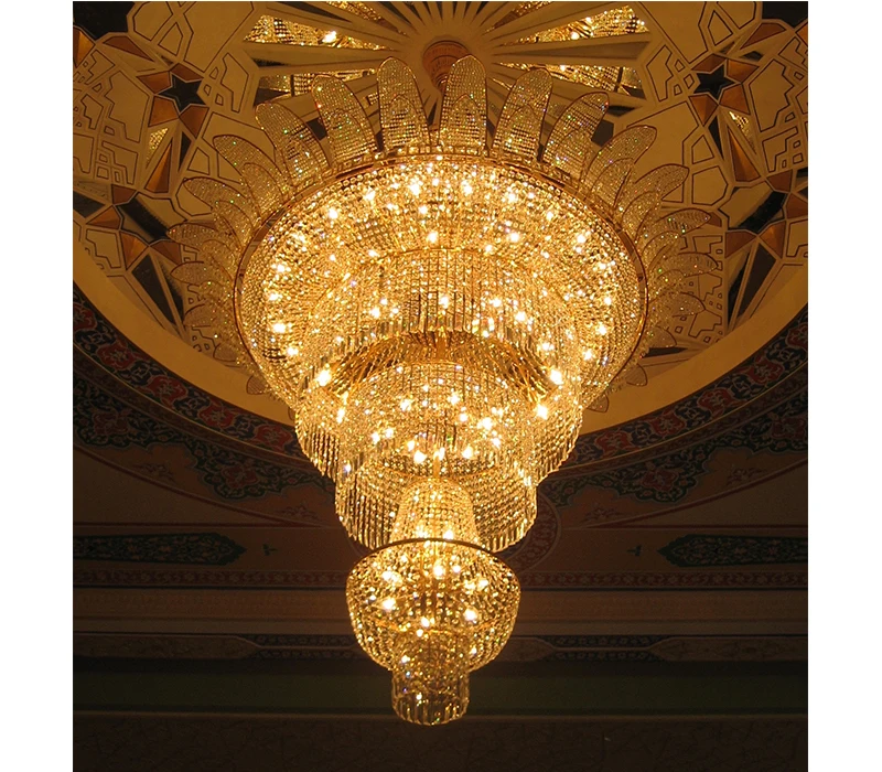 Modern Turkish Style  Lamps Indoor Decoration Hotel Lobby Staircase Villa Chandeliers In China