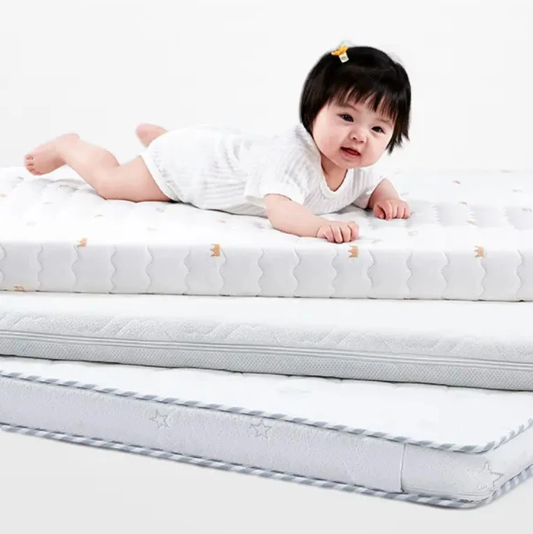 High Quality Natural Coconut Palm Breathable Sleep Well Kids Mattress Memory Foam Baby Cot Baby Mattress For Babies