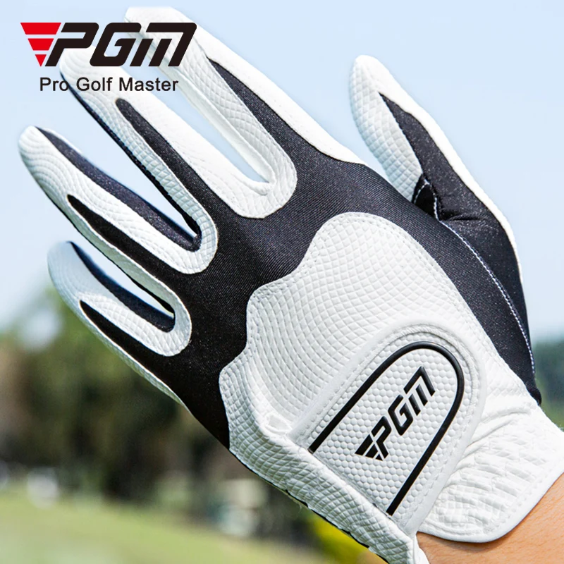 PGM ST035 wear-resistant non-slip elastic breathable custom golf gloves for men