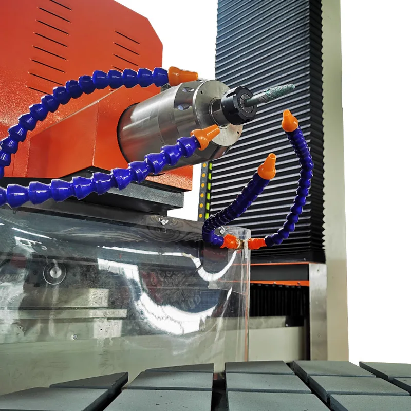 HUALONG machinery HLSD3-1525 4 axis granite marble monument carving graving engraving router 3D cnc Stone Sculpture Machine