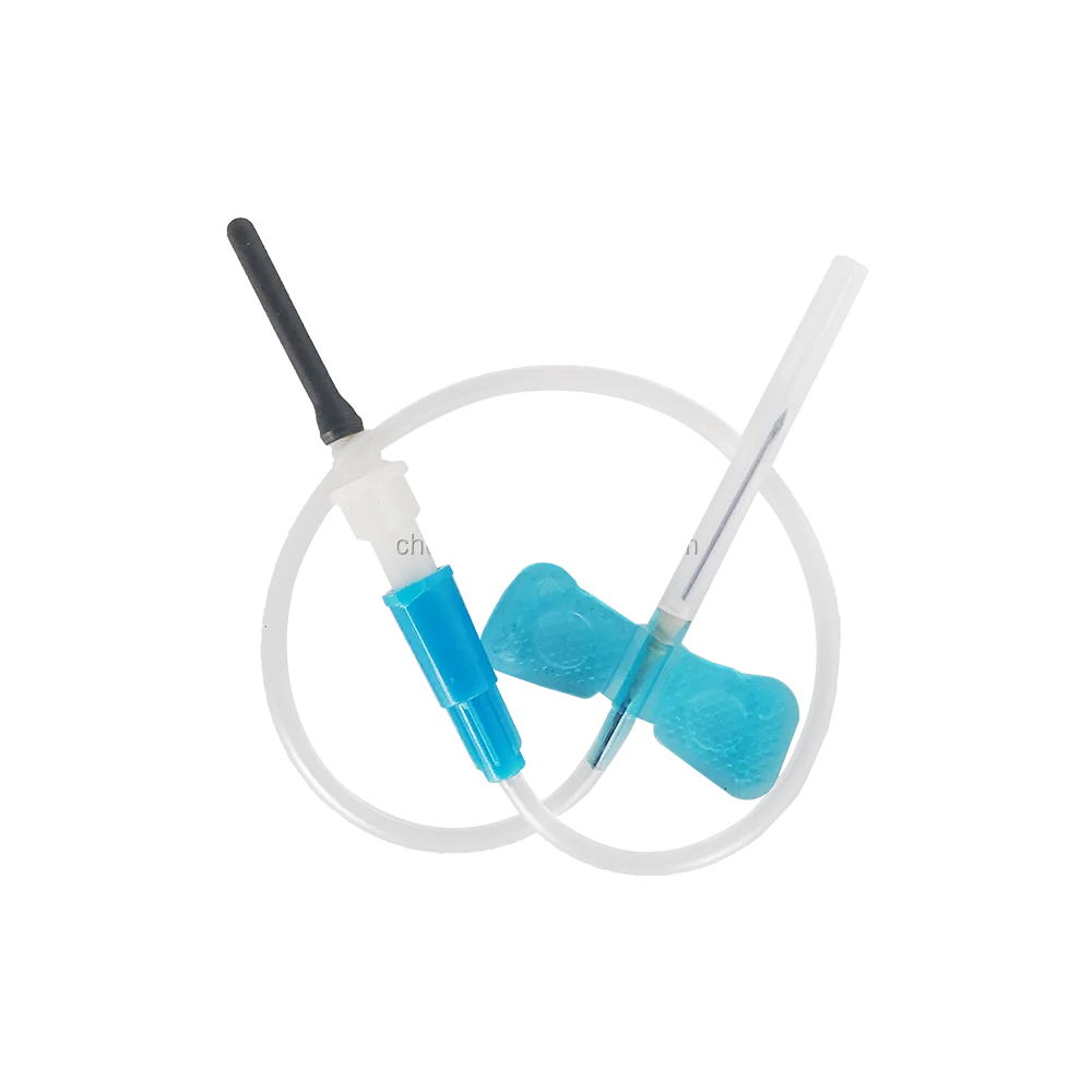 Disposable Butterfly Needles; venous blood collection; 23G Blue